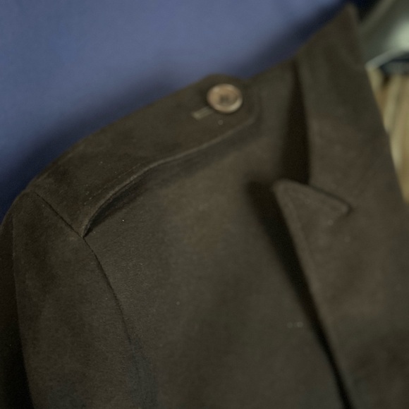 Velvet Chocolate Brown Blazer - Picture 5 of 8